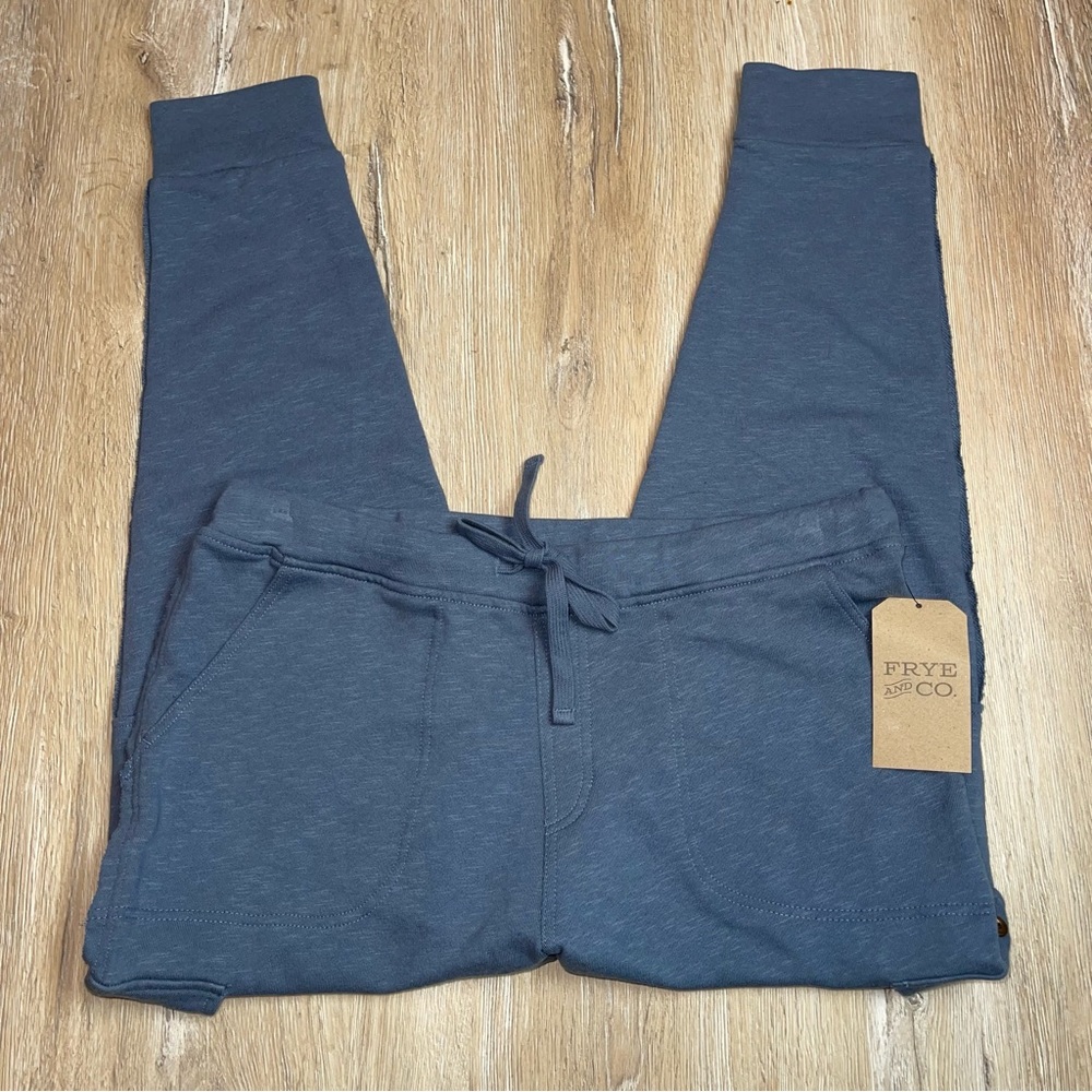 Frye & Co. Men’s Cargo Style Drawstring Waist Jogger Pants Size Large Blue